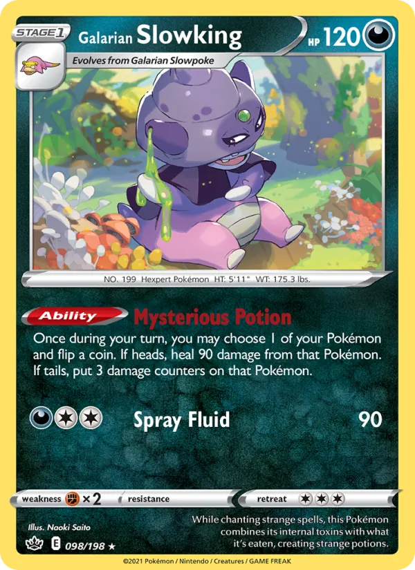98 Galarian Slowking – Chilling Reign