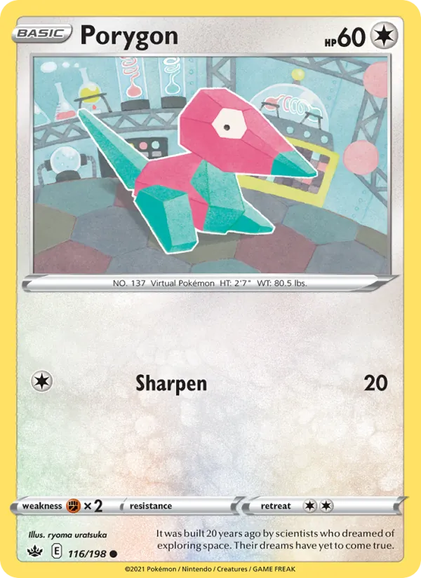 116-RH Porygon – Chilling Reign