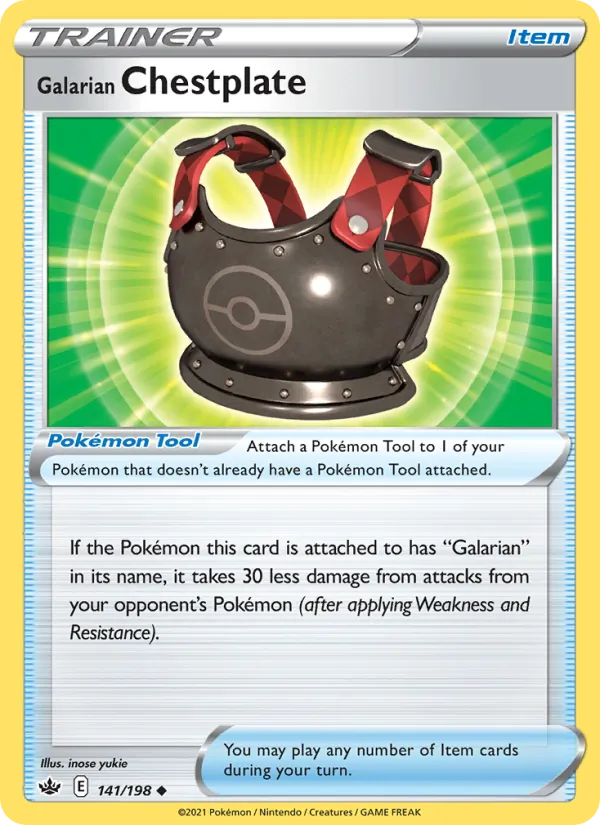 141-RH Galarian Chestplate – Chilling Reign