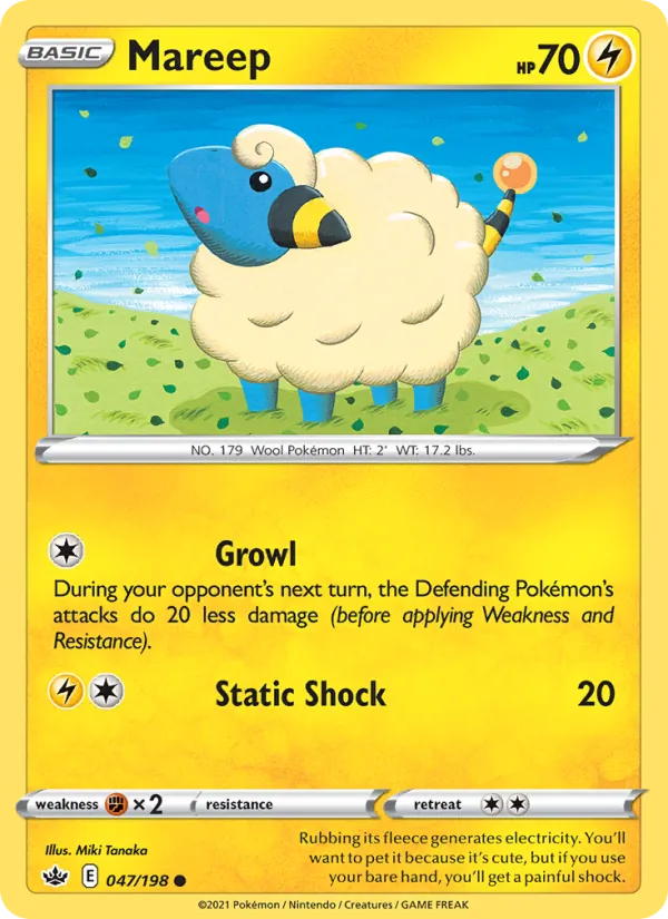47-RH Mareep – Chilling Reign