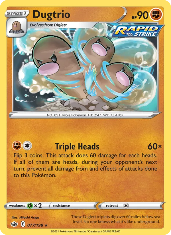 77-RH Dugtrio – Chilling Reign