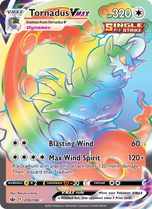 209 Tornadus VMAX – Chilling Reign
