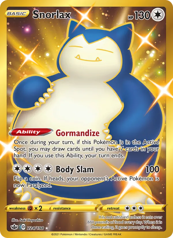224 Snorlax – Chilling Reign