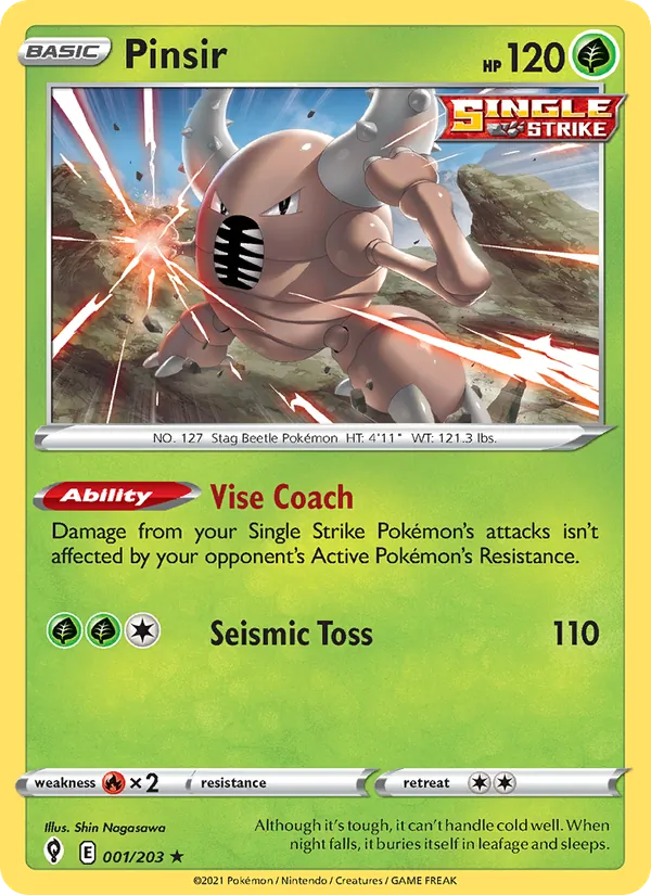 1 Pinsir – Evolving Skies