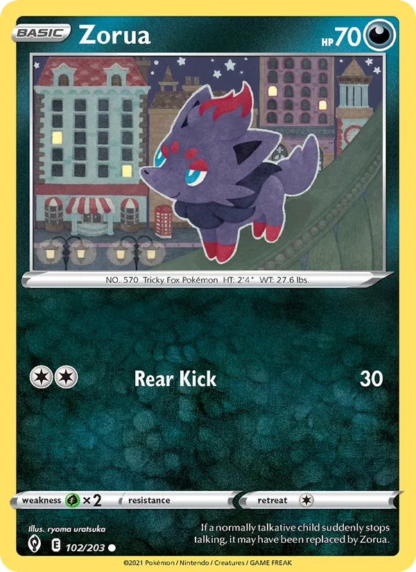102 Zorua – Evolving Skies