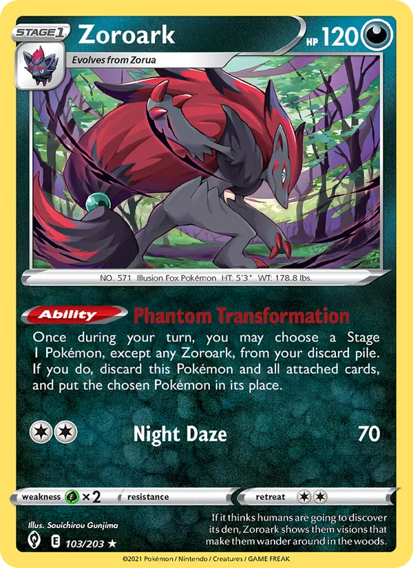 103 Zoroark – Evolving Skies