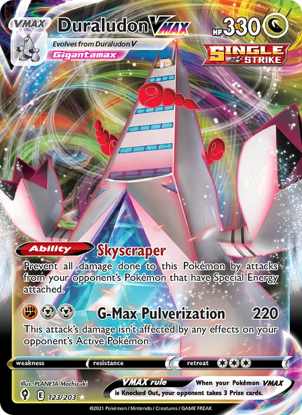 123 Duraludon VMAX – Evolving Skies