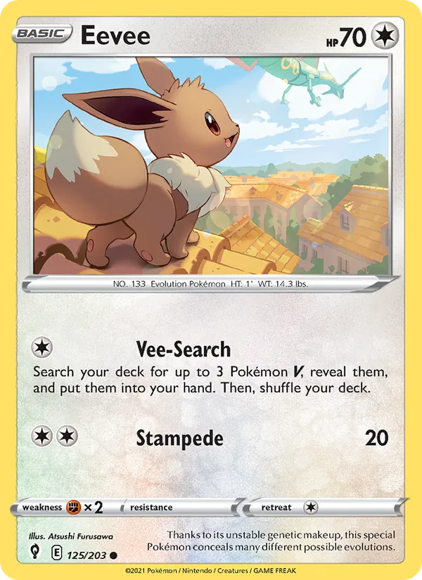 125 Eevee – Evolving Skies