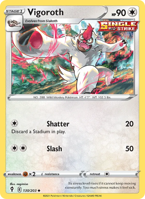 130 Vigoroth – Evolving Skies