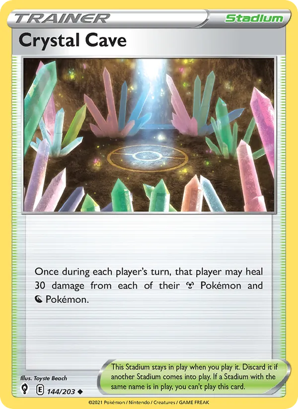 144 Crystal Cave – Evolving Skies