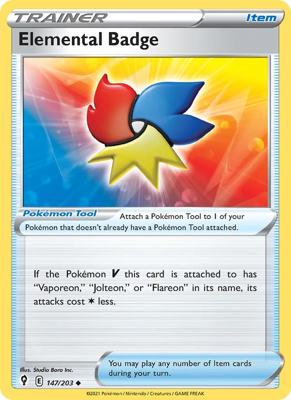 147 Elemental Badge – Evolving Skies
