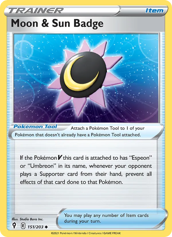 151 Moon & Sun Badge – Evolving Skies