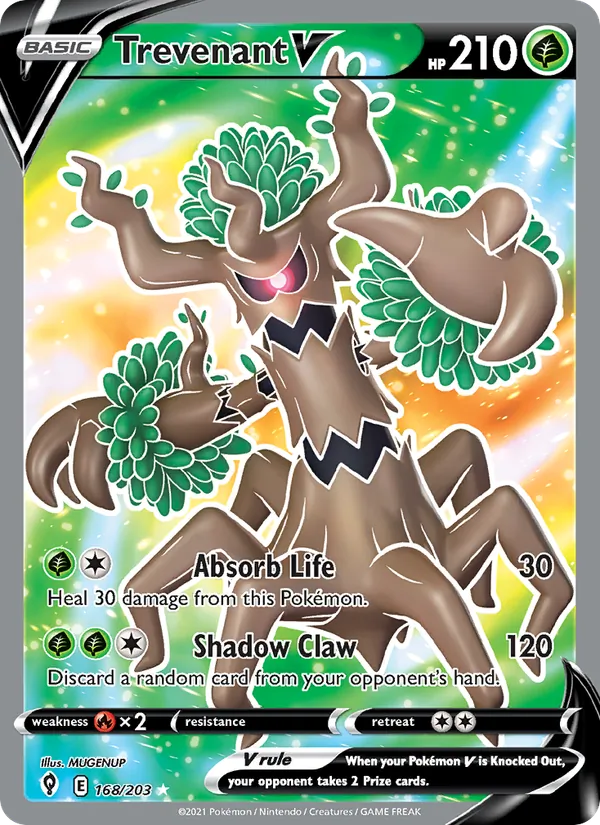 168 Trevenant V – Evolving Skies