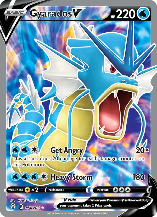 171 Gyarados V – Evolving Skies