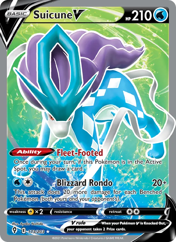 173 Suicune V – Evolving Skies