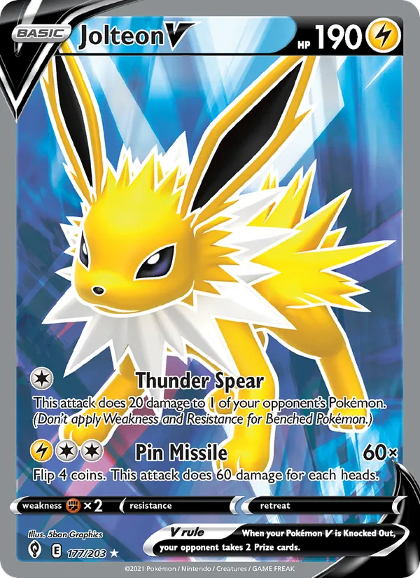 177 Jolteon V – Evolving Skies