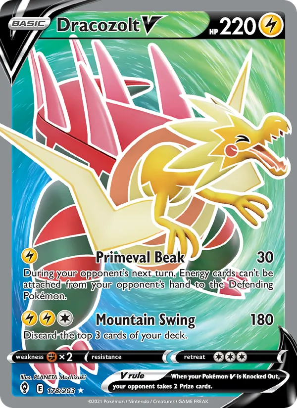 178 Dracozolt V – Evolving Skies