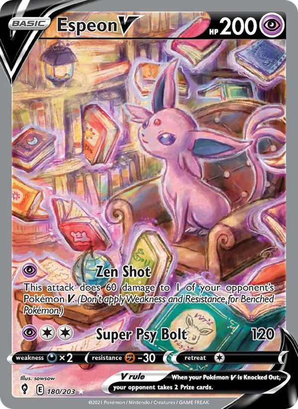 180 Espeon V – Evolving Skies