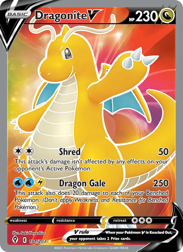 191 Dragonite V – Evolving Skies