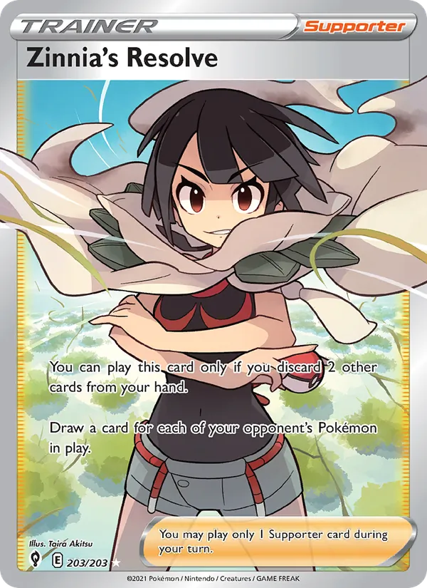 203 Zinnia's Resolve – Evolving Skies