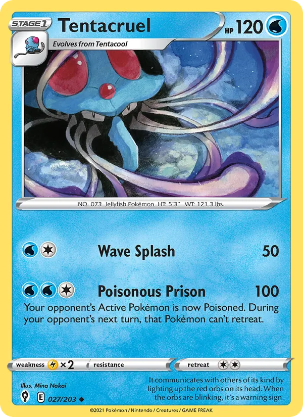 27 Tentacruel – Evolving Skies