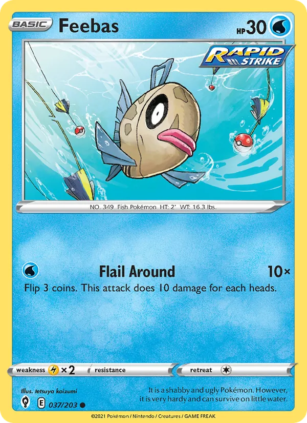 37 Feebas – Evolving Skies