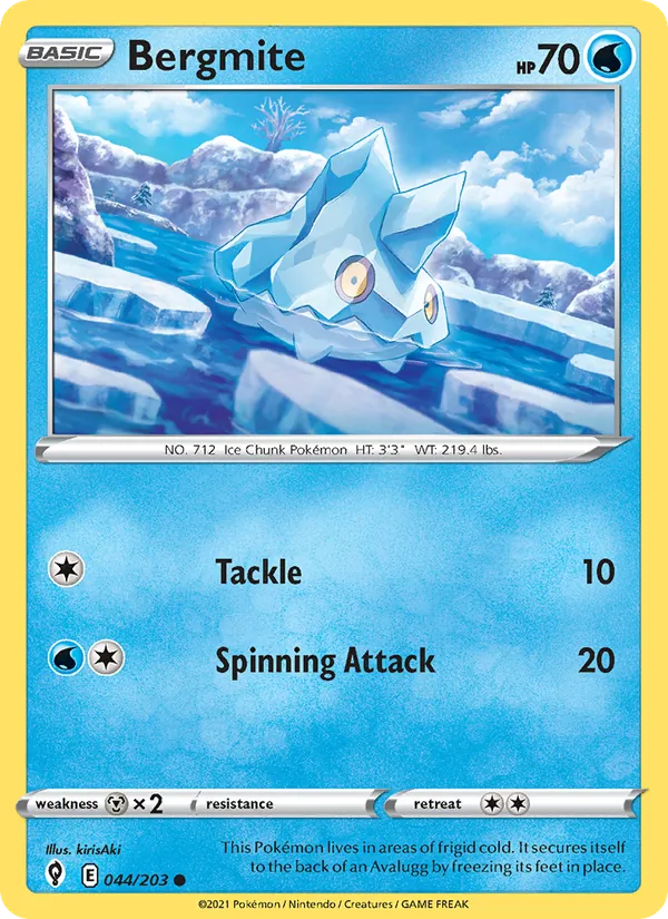 44 Bergmite – Evolving Skies