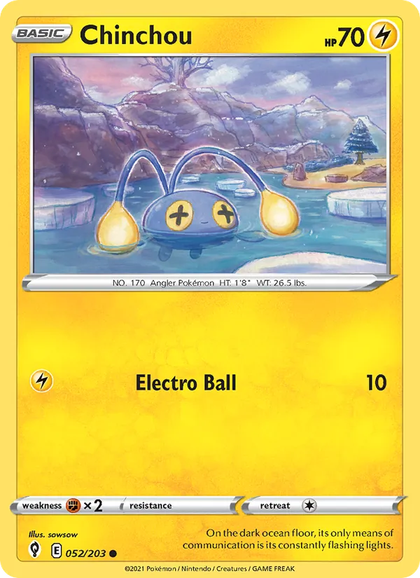 52 Chinchou – Evolving Skies