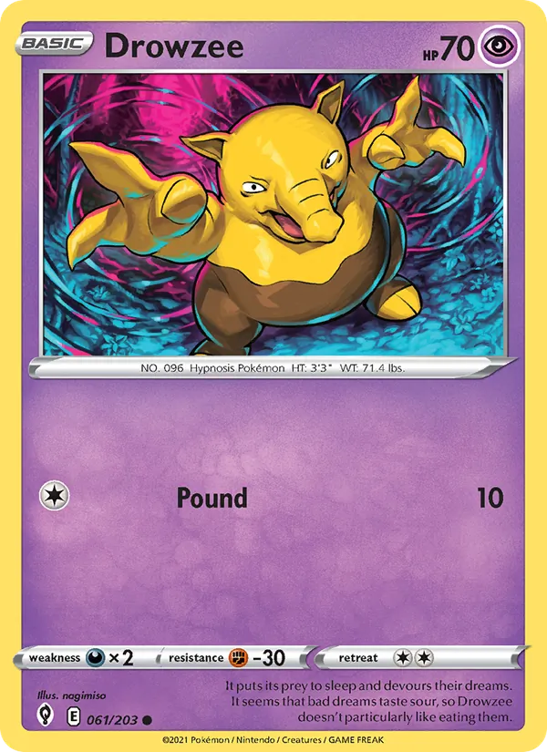 61 Drowzee – Evolving Skies