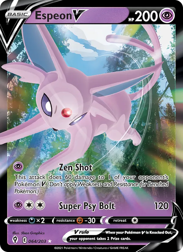 64 Espeon V – Evolving Skies