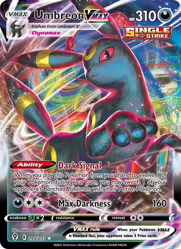 95 Umbreon VMAX – Evolving Skies