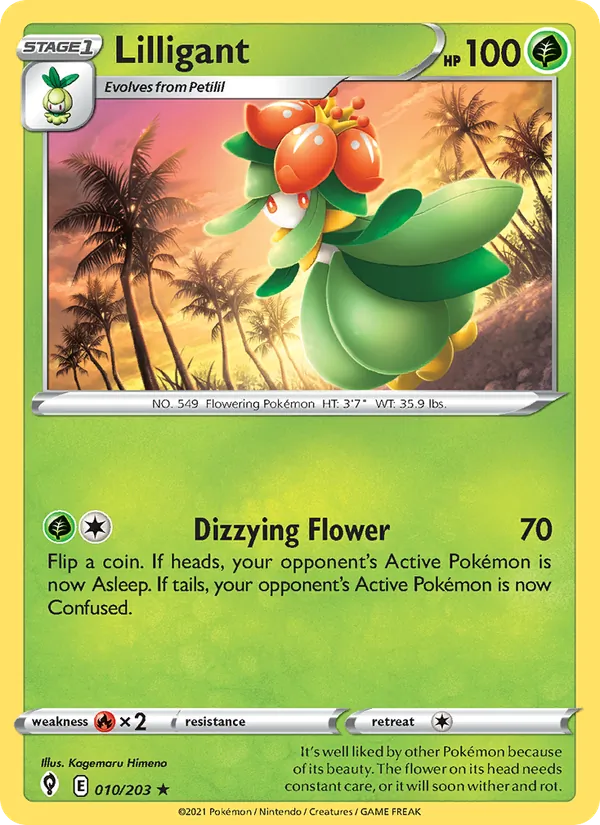 10-RH Lilligant – Evolving Skies