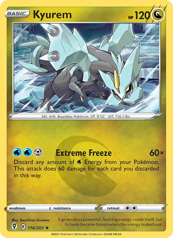 116-RH Kyurem – Evolving Skies