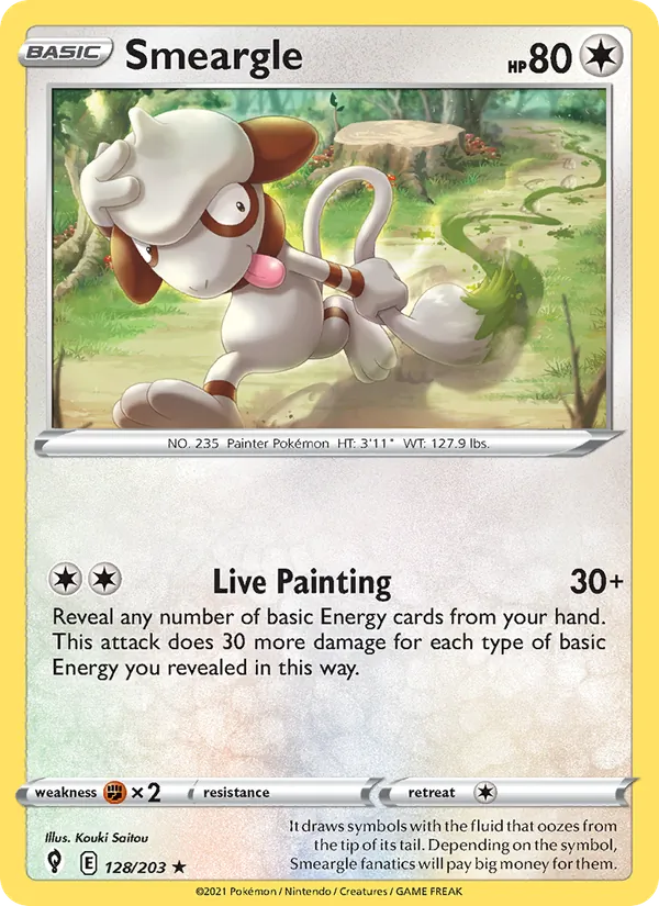 128-RH Smeargle – Evolving Skies