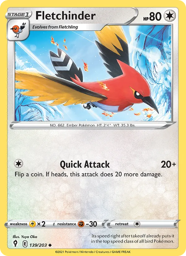139-RH Fletchinder – Evolving Skies