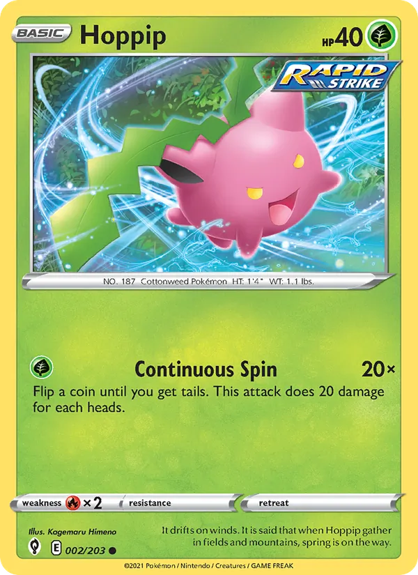 2-RH Hoppip – Evolving Skies
