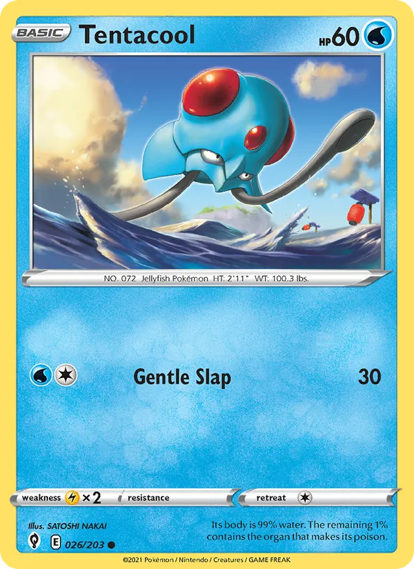 26-RH Tentacool – Evolving Skies