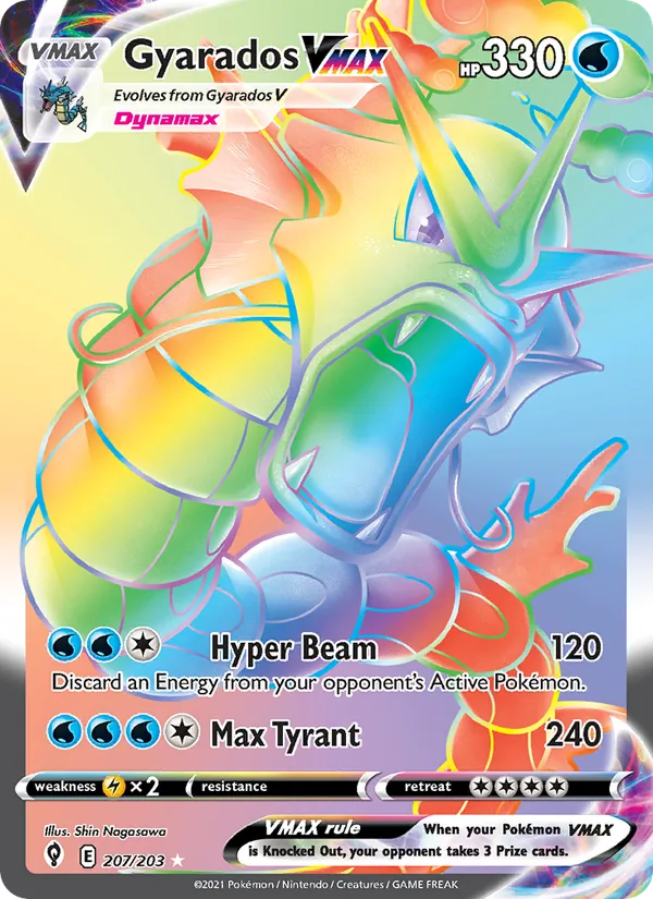 207 Gyarados VMAX – Evolving Skies