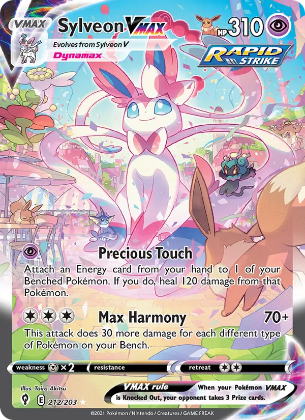 212 Sylveon VMAX – Evolving Skies