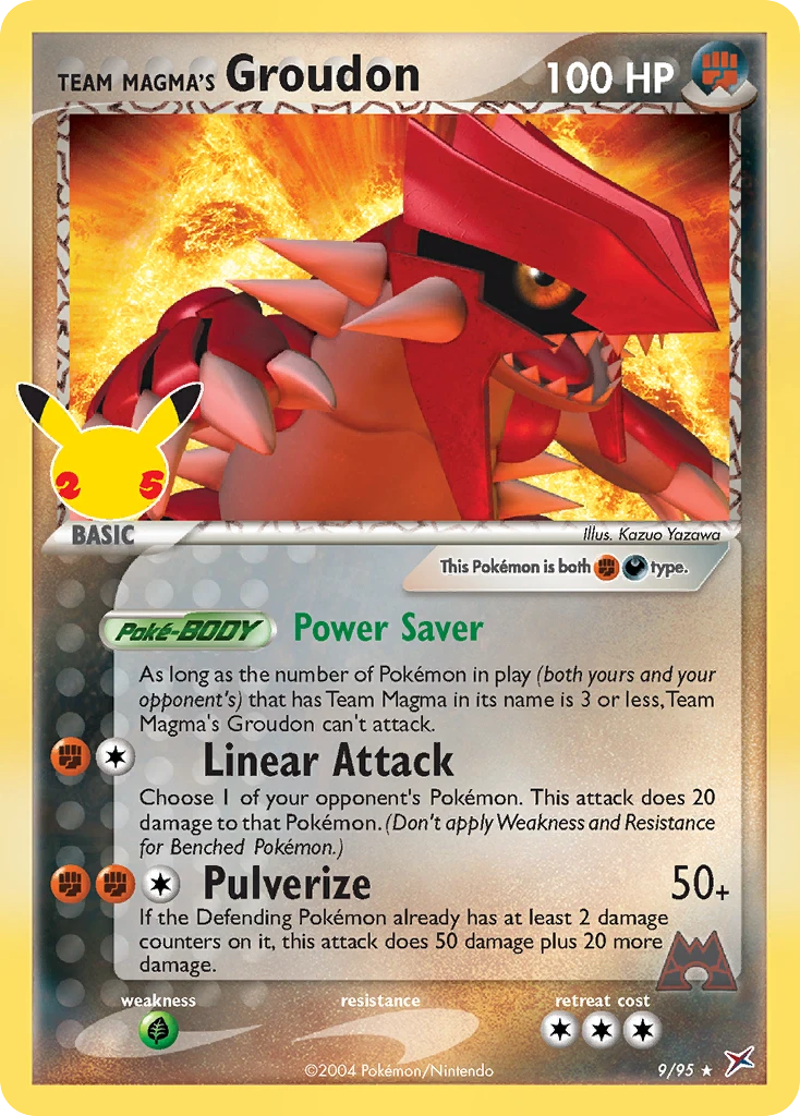CC011 Team Magma's Groudon – Celebrations