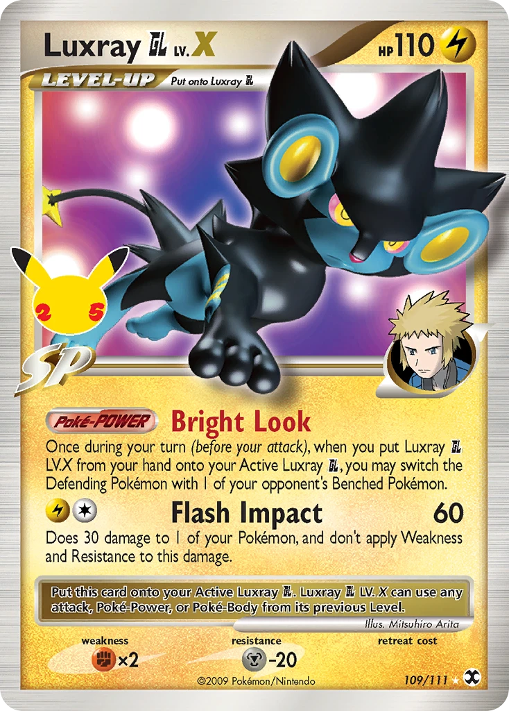 CC017 Luxray GL LV.X – Celebrations