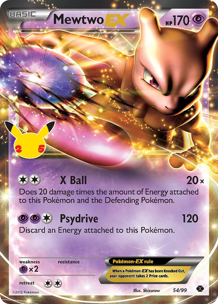 CC022 Mewtwo EX – Celebrations