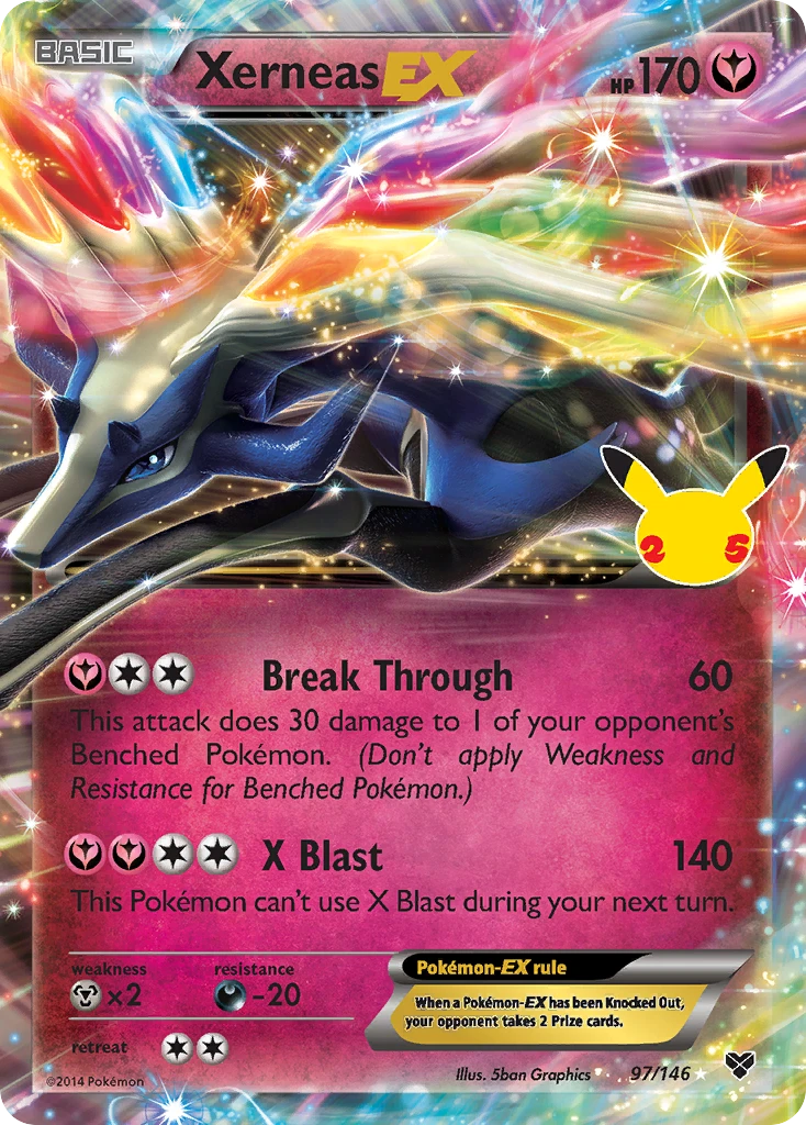 CC023 Xerneas EX – Celebrations