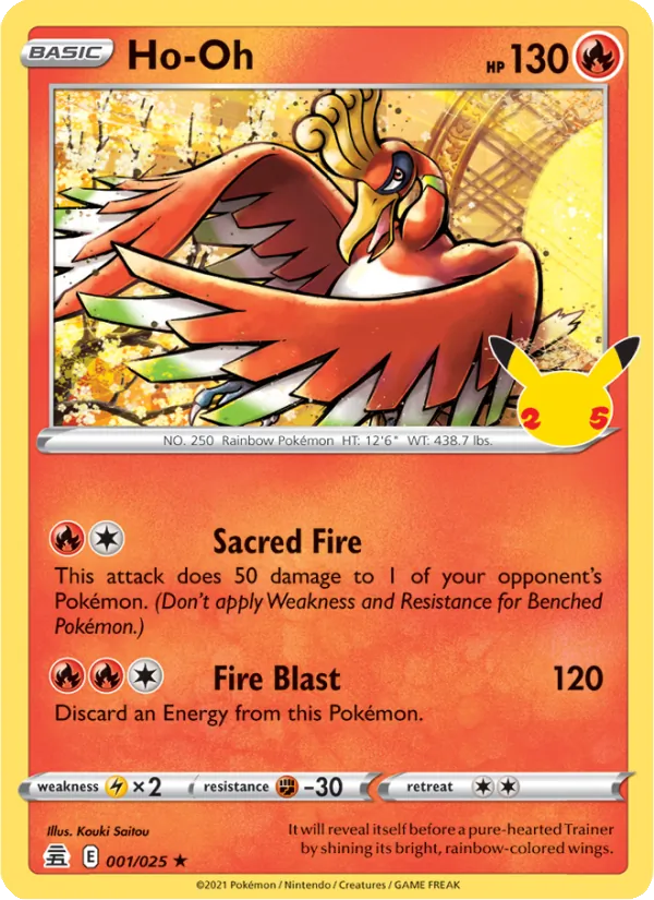 1 Ho-Oh – Celebrations