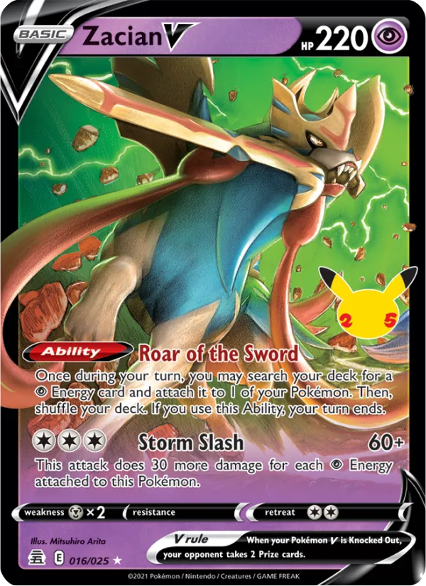 16 Zacian V – Celebrations