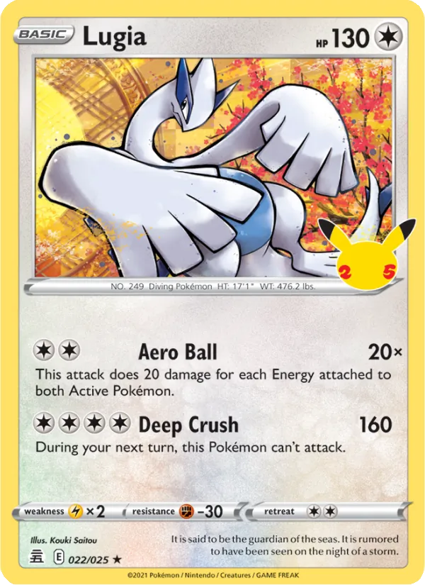 22 Lugia – Celebrations