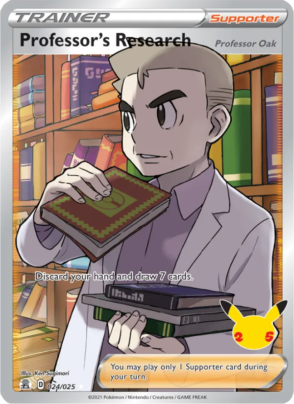 24 Professor's Research (Professor Oak) – Celebrations