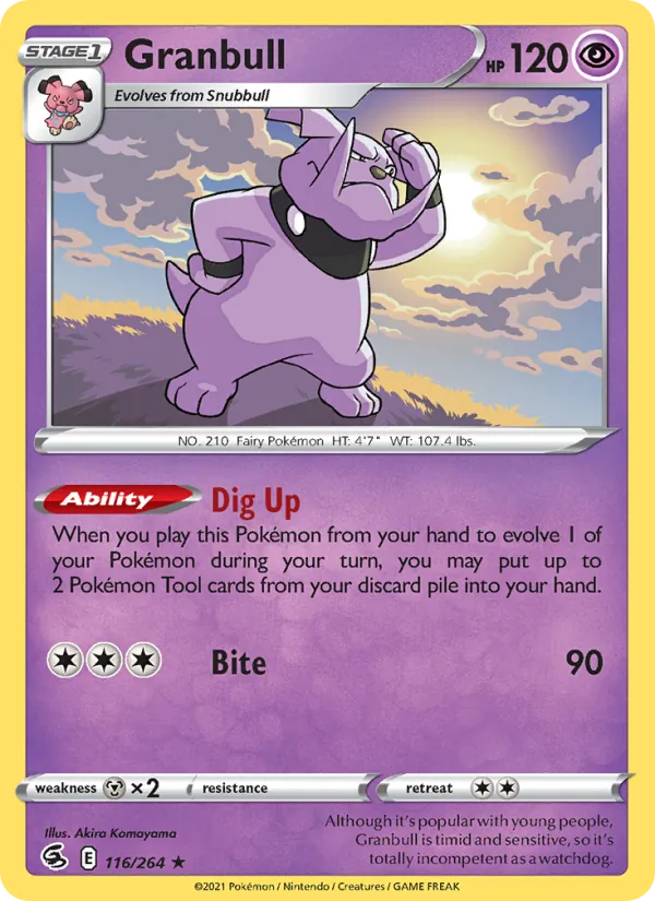 116 Granbull – Fusion Strike