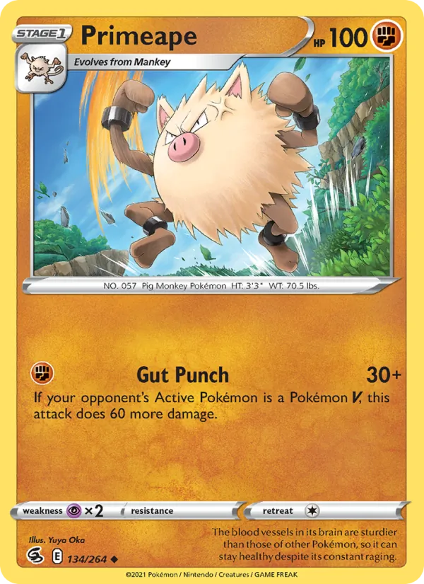 134 Primeape – Fusion Strike