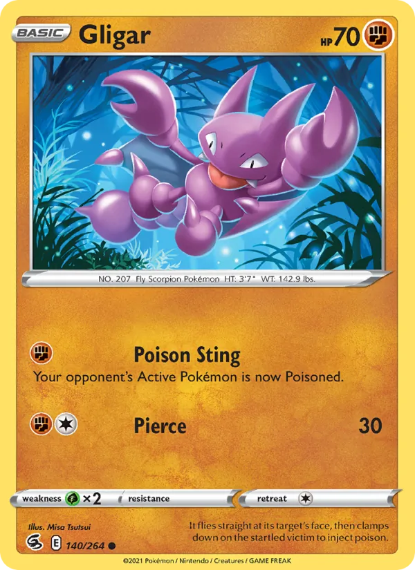 140 Gligar – Fusion Strike